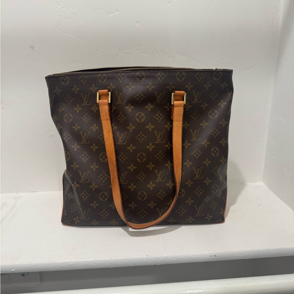 Louis Vuitton Brown Monogram Tote